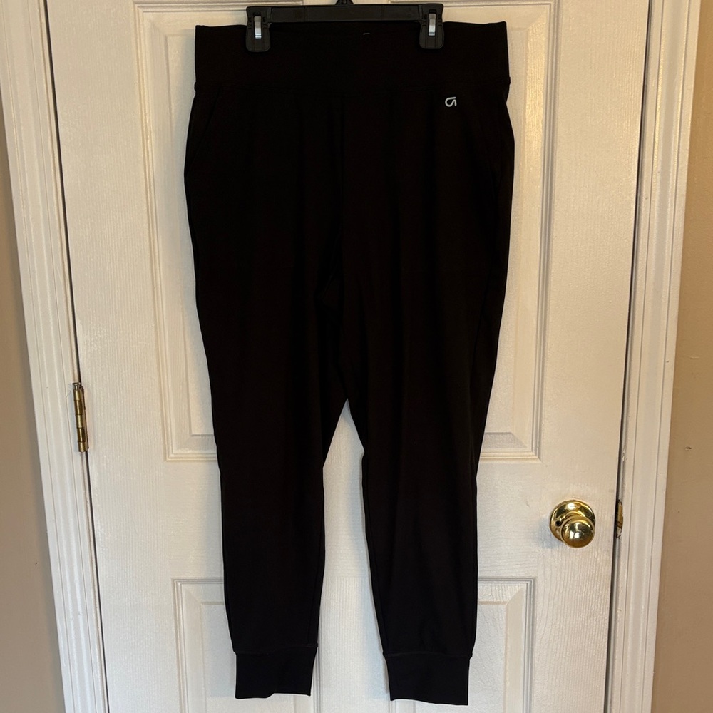 GAP Black High Rise Joggers